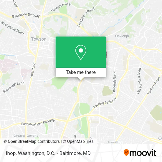 Ihop map