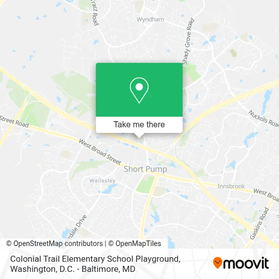 Colonial Trail Elementary School Playground map