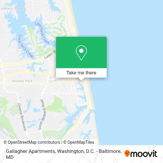 Gallagher Apartments map