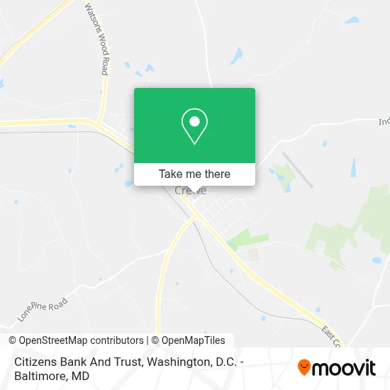 Citizens Bank And Trust map