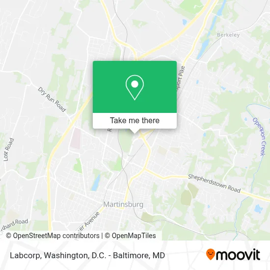 Labcorp map