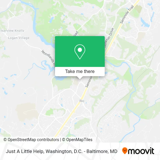 Just A Little Help map