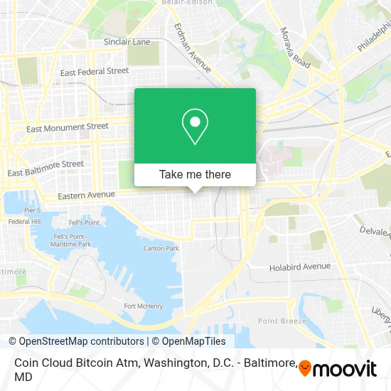 Coin Cloud Bitcoin Atm map