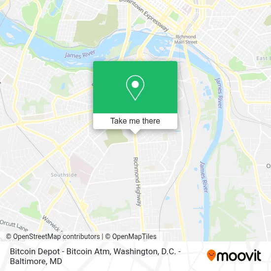 Bitcoin Depot - Bitcoin Atm map