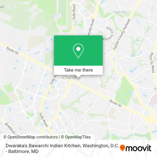 Dwaraka's Bawarchi Indian Kitchen map