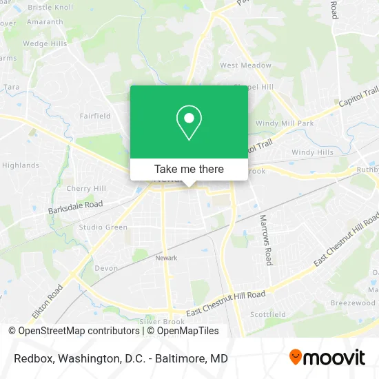 Redbox map