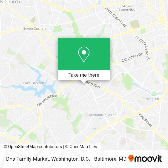 Dns Family Market map