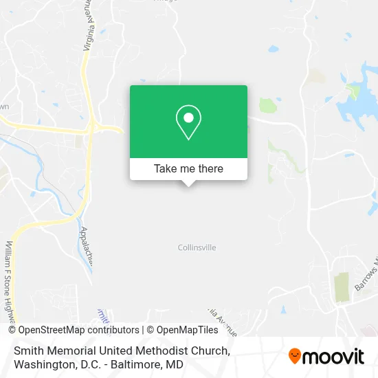Smith Memorial United Methodist Church map