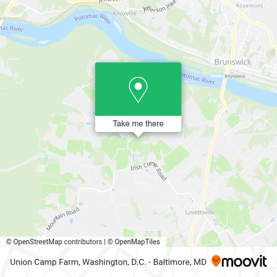 Union Camp Farm map
