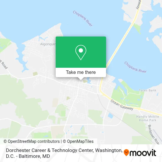 Dorchester Career & Technology Center map