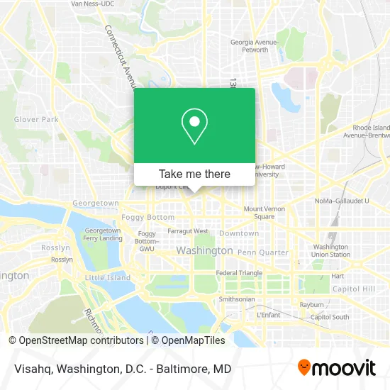 Visahq map