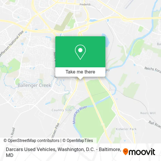 Darcars Used Vehicles map