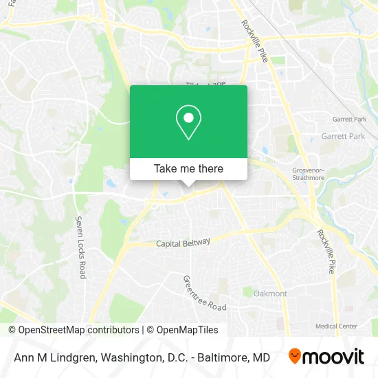 Ann M Lindgren map