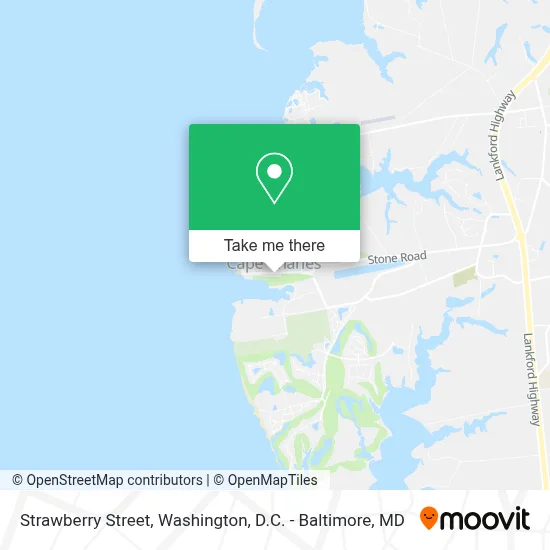 Strawberry Street map