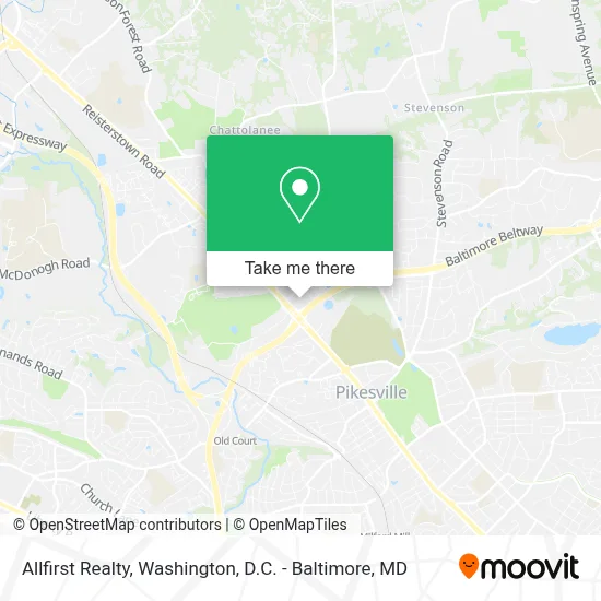 Allfirst Realty map