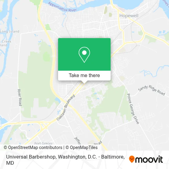 Universal Barbershop map