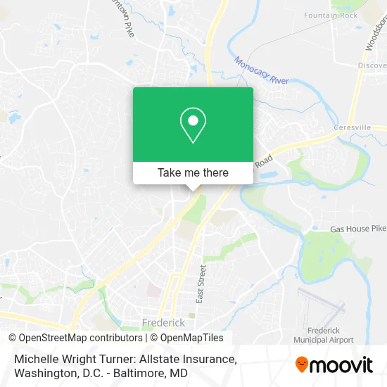 Michelle Wright Turner: Allstate Insurance map