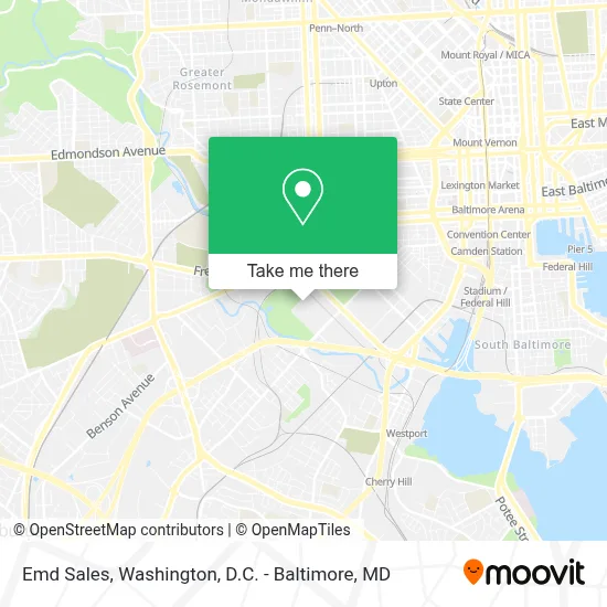 Emd Sales map