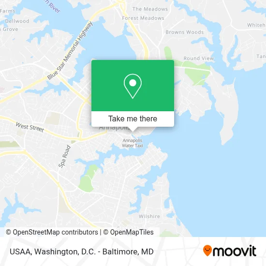 Usaa map