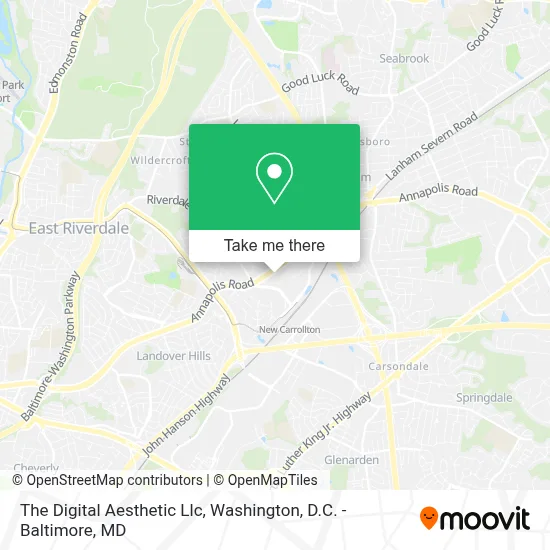 The Digital Aesthetic Llc map