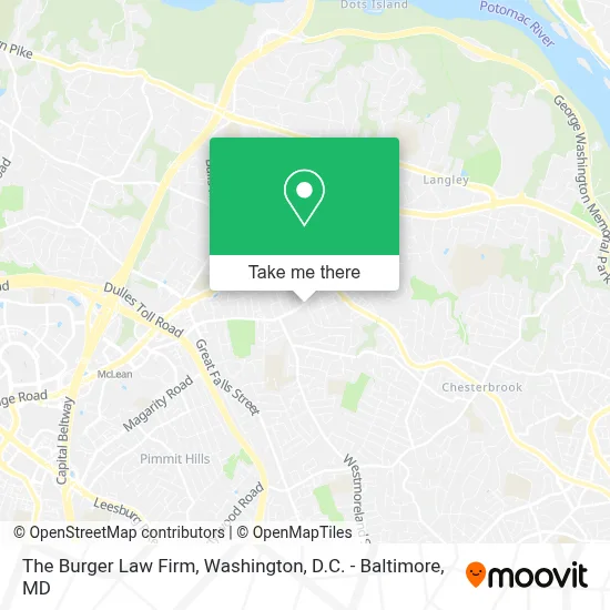 The Burger Law Firm map