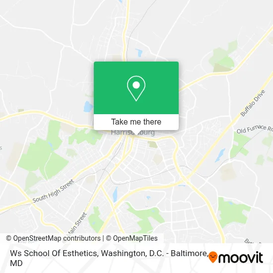 Ws School Of Esthetics map