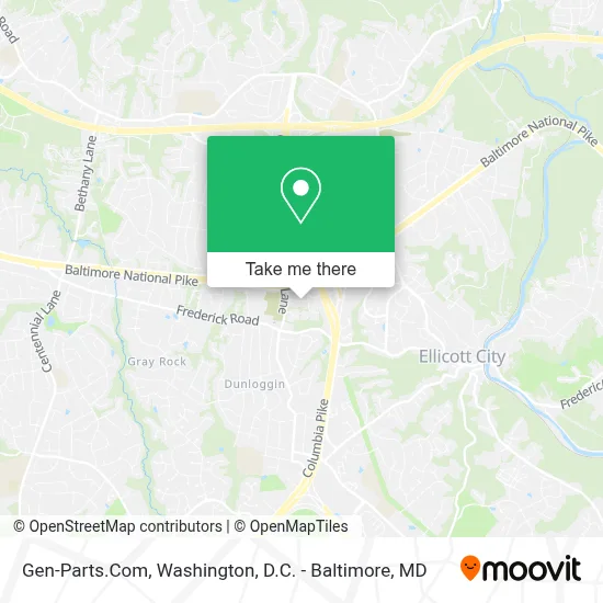 Gen-Parts.Com map
