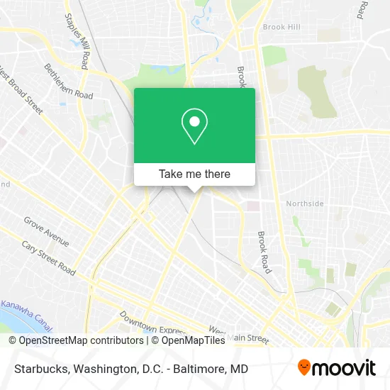 Starbucks map