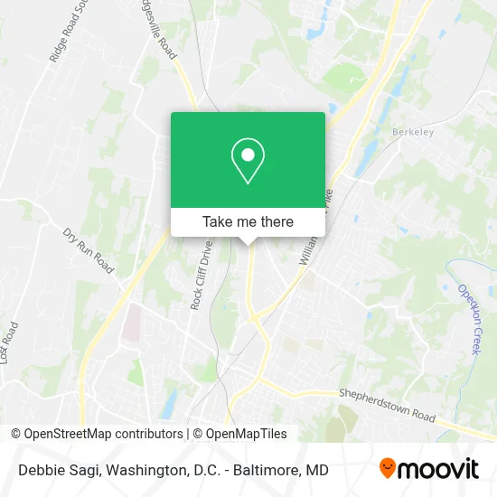 Debbie Sagi map