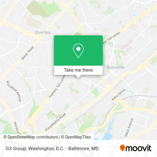 G3 Group map