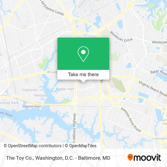 The Toy Co. map
