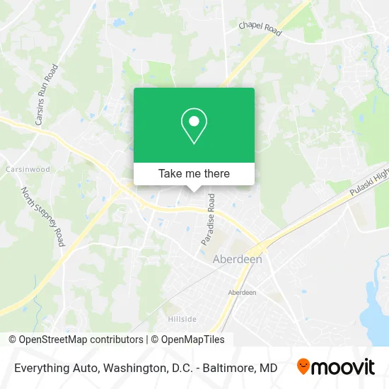 Everything Auto map