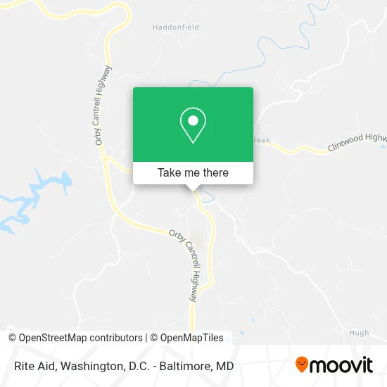 Rite Aid map