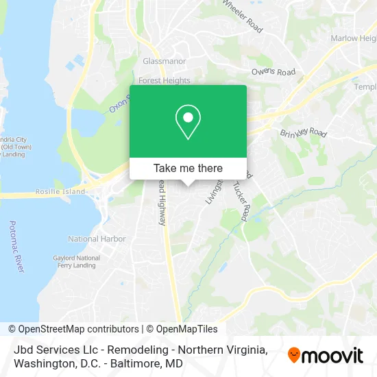 Jbd Services Llc - Remodeling - Northern Virginia map