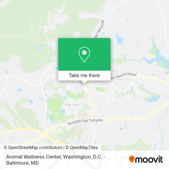 Animal Wellness Center map