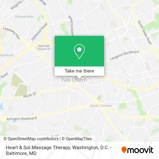 Heart & Sol Massage Therapy map