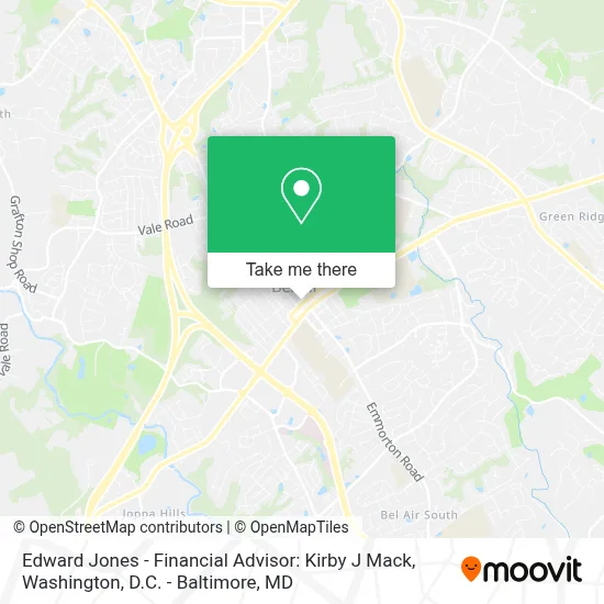 Edward Jones - Financial Advisor: Kirby J Mack map