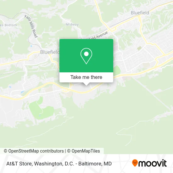 At&T Store map