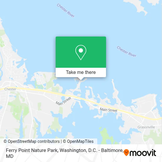Ferry Point Nature Park map