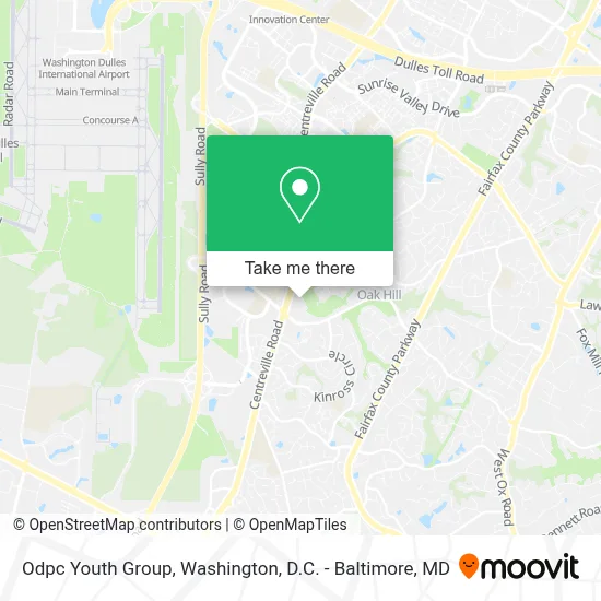 Odpc Youth Group map