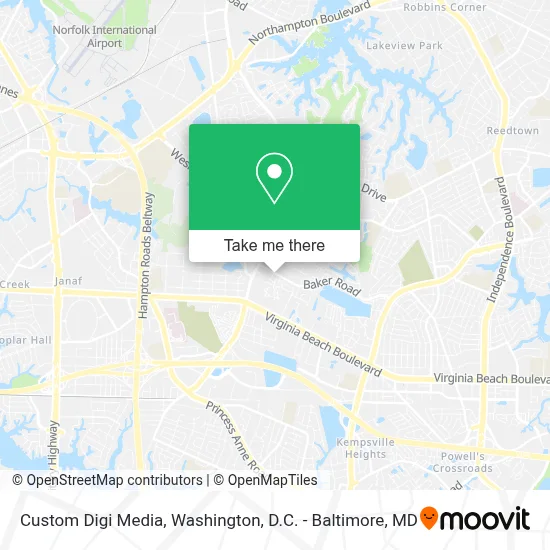 Custom Digi Media map