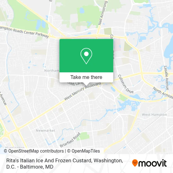 Rita's Italian Ice And Frozen Custard map