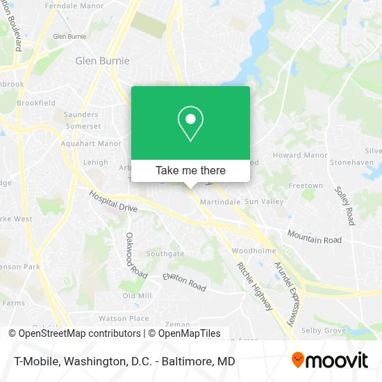 T-Mobile map
