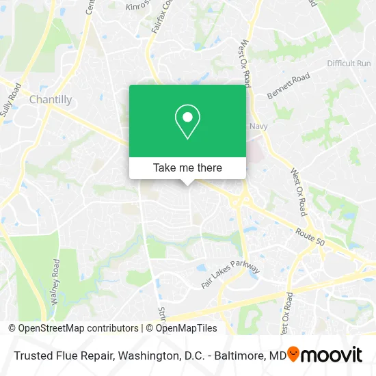 Trusted Flue Repair map