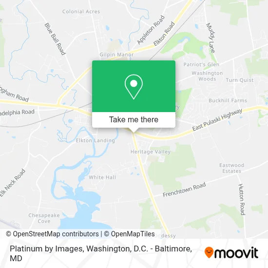 Platinum by Images map