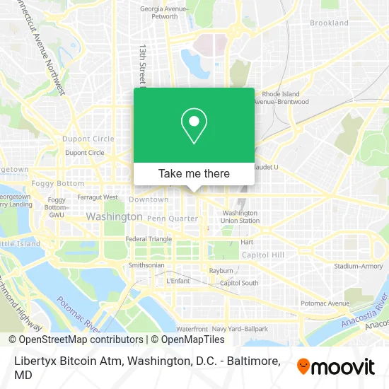 Libertyx Bitcoin Atm map