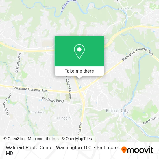 Walmart Photo Center map