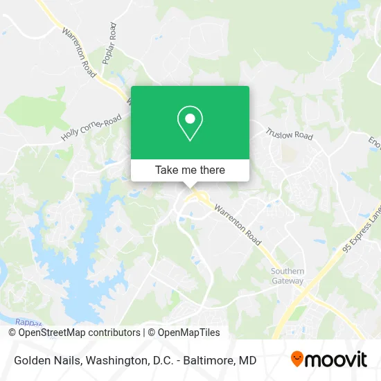 Golden Nails map