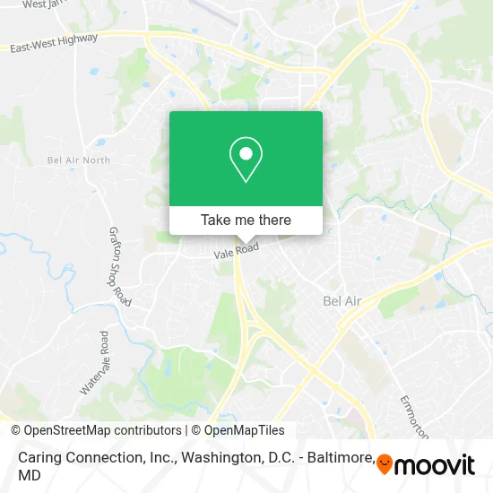 Caring Connection, Inc. map
