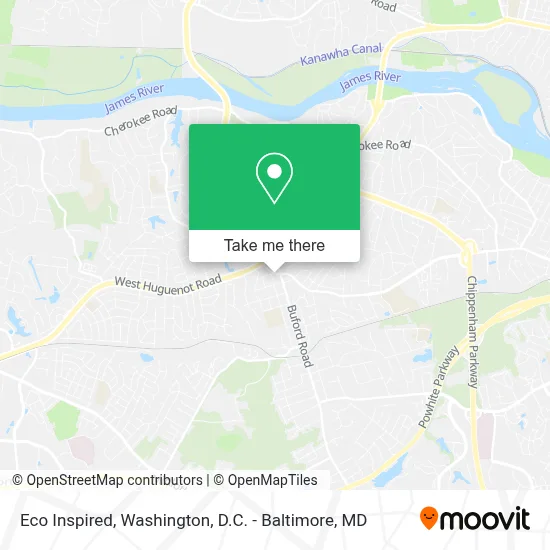 Eco Inspired map